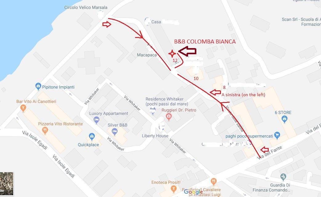Colomba Bianca Frühstückspension Marsala